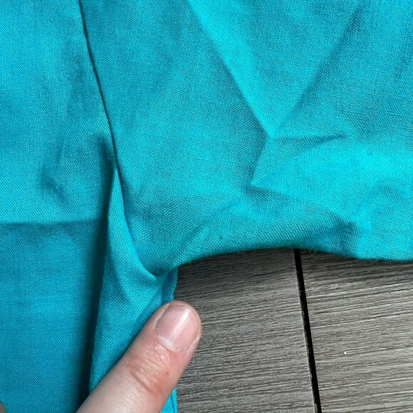 Vintage 80s Collared Crayons Cropped Button Down Crayon Button Shirt Size S - Picture 7 of 7